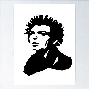 Sid Vicious Sex Pistols Punk Rock Poster