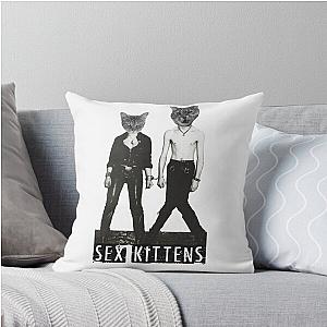 Sex Kittens Throw Pillow