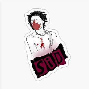 Sid Vicious Sex Pistols sticker