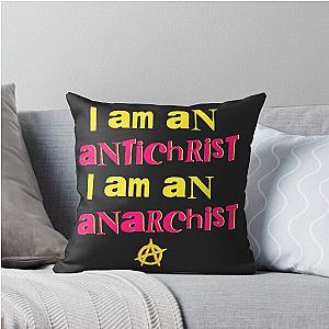 Sex Pistols Anarchist Punk Rock Throw Pillow