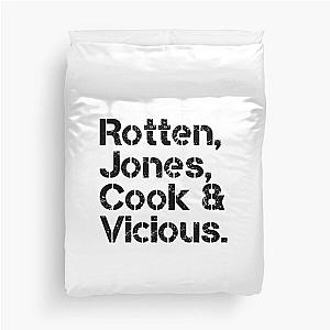 Sex Pistols Line Up Duvet Cover