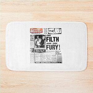 Sex Pistols - Front Page News Bath Mat