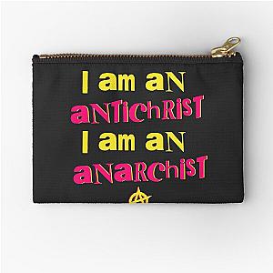 Sex Pistols - Anarchist Antichrist punk rock music  Zipper Pouch