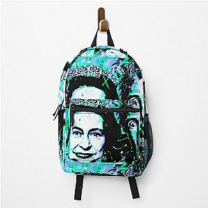 The Queen, The Crown, the cat and Sex Pistols photobomb  Backpack