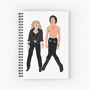 Sid and Nancy - Punk - Sex Pistols -  Spiral Notebook