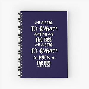 Tottenham- Sex Pistols Terrace Chant Spiral Notebook