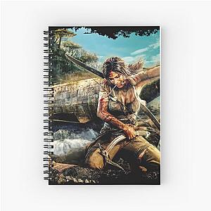 Lara Croft Tomb Raider 8K Spiral Notebook