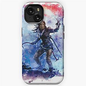 Tomb Raider Painting iPhone Tough Case