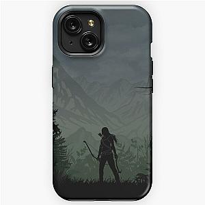 Warriors Landscapes - Lara Croft Tomb Raider iPhone Tough Case