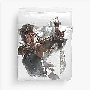 Tomb Raider Painting Duvet Cover