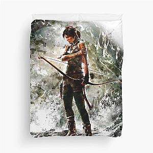 Tomb Raider Painting Duvet Cover