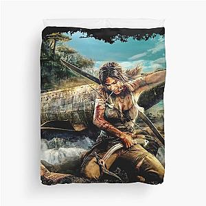 Lara Croft Tomb Raider 8K Duvet Cover