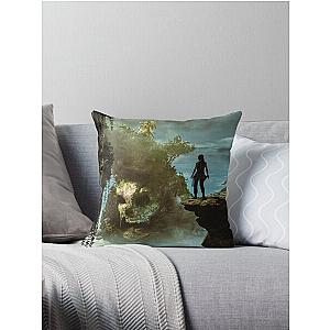 Tomb Raider Throw Pillow