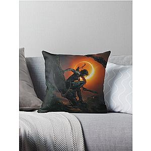 Shadow Of The Tomb Raider Classic T-Shirt Mask Throw Pillow