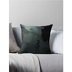 Tomb Raider Lara Croft Throw Pillow