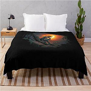 Shadow of the Tomb Raider Throw Blanket