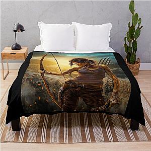 Tomb raider Throw Blanket