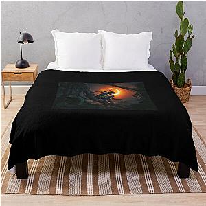 Shadow Of The Tomb Raider Classic T-Shirt Mask Throw Blanket