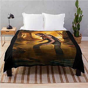 Tomb raider Throw Blanket