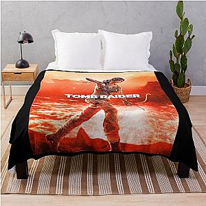 Tomb raider Throw Blanket