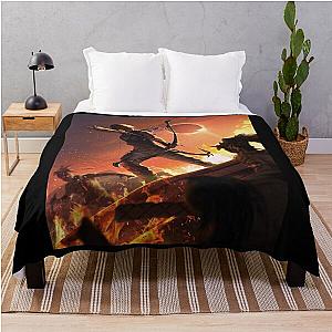 Tomb raider Throw Blanket