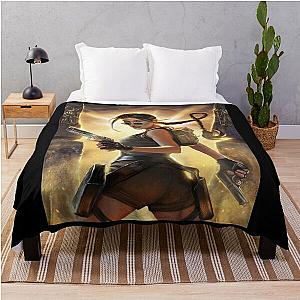 Tomb raider Throw Blanket