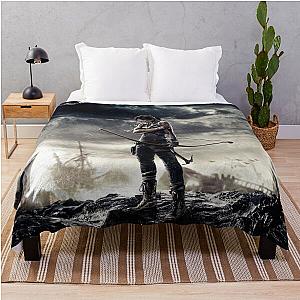 Tomb Raider Throw Blanket