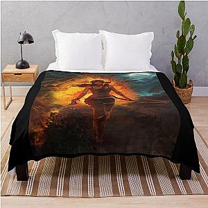 Tomb raider Throw Blanket