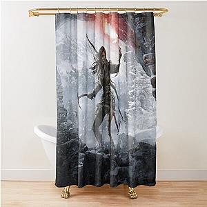 Tomb Raider Shower Curtain