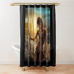 Tomb raider Shower Curtain