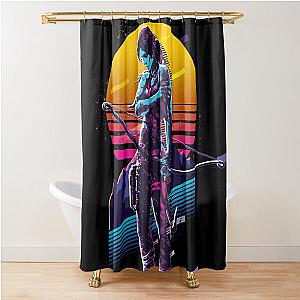 Lara Croft - Tomb Raider *80s Retro* Shower Curtain