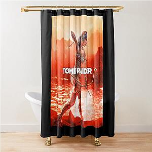 Tomb raider Shower Curtain