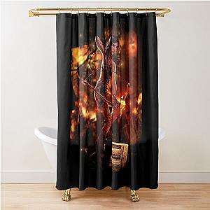 Tomb raider Shower Curtain