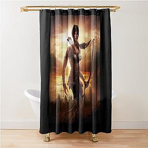 Tomb raider Shower Curtain