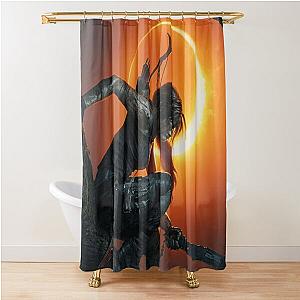 Tomb Raider Shower Curtain