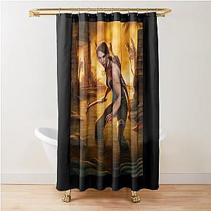 Tomb raider Shower Curtain