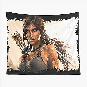 Lara Croft Tomb Raider II  8K Tapestry