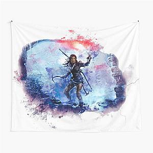 Tomb Raider Painting Tapestry