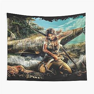 Lara Croft Tomb Raider 8K Tapestry