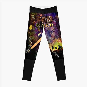 Tomb Raider Retro Video Game Cover T Shirt Leggings