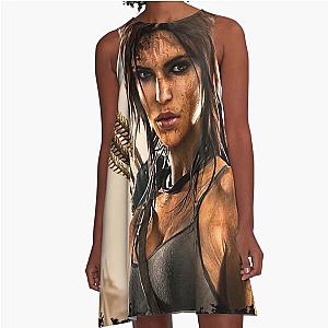 Lara Croft Tomb Raider II  8K A-Line Dress