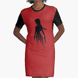 TOMB RAIDER ANGEL OF DARKNESS SHADOW Graphic T-Shirt Dress