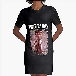 Tomb Raider Gaming Legend Emerges Graphic T-Shirt Dress