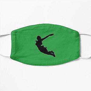 LARA CROFT SILHOUETTE SWAN DIVE (Tomb Raider Legend) Flat Mask