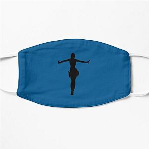 LARA CROFT SILHOUETTE CROFT MANOR (Tomb Raider Legend) Flat Mask