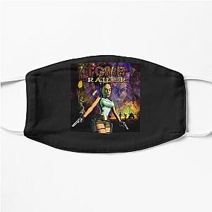 Tomb Raider Retro Video Game Cover T Shirt Flat Mask