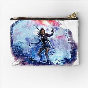 Tomb Raider Painting Zipper Pouch