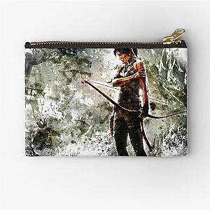 Tomb Raider Painting Zipper Pouch