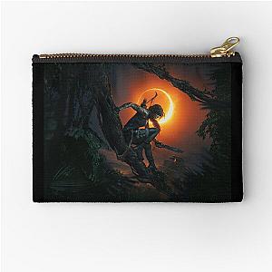 Shadow Of The Tomb Raider Classic T-Shirt Mask Zipper Pouch