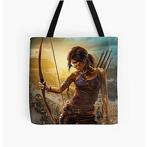 Tomb raider All Over Print Tote Bag